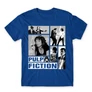 Királykék Ponyvaregény férfi rövid ujjú póló - Pulp Fiction