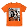 Narancs Ponyvaregény férfi rövid ujjú póló - Pulp Fiction