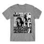 Sportszürke Ponyvaregény férfi rövid ujjú póló - Pulp Fiction