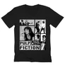 Fekete Ponyvaregény férfi V-nyakú póló - Pulp Fiction