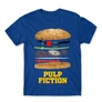 Kép 13/25 - Királykék Ponyvaregény férfi rövid ujjú póló - Pulp Fiction burger