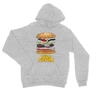 Sportszürke Ponyvaregény unisex kapucnis pulóver - Pulp Fiction burger