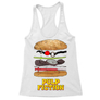 Kép 2/2 - Fehér Ponyvaregény női trikó - Pulp Fiction burger