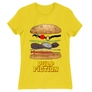 Kép 4/12 - Citromsárga Ponyvaregény női rövid ujjú póló - Pulp Fiction burger