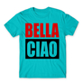Kép 4/25 - Atollkék A nagy pénzrablás férfi rövid ujjú póló - Bella Ciao