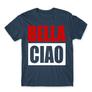 Kép 9/25 - Denim A nagy pénzrablás férfi rövid ujjú póló - Bella Ciao