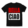 Kép 10/25 - Fekete A nagy pénzrablás férfi rövid ujjú póló - Bella Ciao