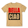 Kép 11/25 - Homok A nagy pénzrablás férfi rövid ujjú póló - Bella Ciao