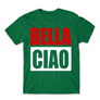 Kép 25/25 - Zöld A nagy pénzrablás férfi rövid ujjú póló - Bella Ciao