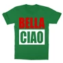 Zöld A nagy pénzrablás gyerek rövid ujjú póló - Bella Ciao