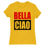 Kép 13/22 - Sárga A nagy pénzrablás női rövid ujjú póló - Bella Ciao