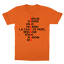 Kép 7/13 - Narancs A nagy pénzrablás gyerek rövid ujjú póló - Money Heist Names