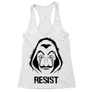 Fehér A nagy pénzrablás női trikó - Money Heist Resist