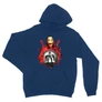 Királykék A nagy pénzrablás unisex kapucnis pulóver - Money Heist Staircase