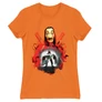 Narancs A nagy pénzrablás női rövid ujjú póló - Money Heist Staircase