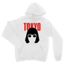 Fehér A nagy pénzrablás unisex kapucnis pulóver- Tokyo
