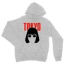 Sportszürke A nagy pénzrablás unisex kapucnis pulóver- Tokyo