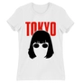 Kép 7/22 - Fehér A nagy pénzrablás női rövid ujjú póló - Tokyo