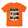 Kép 14/25 - Narancs A nagy pénzrablás férfi rövid ujjú póló - Team hesit photos