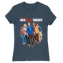 Denim Agymenők női rövid ujjú póló - BBT Team