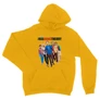 Sárga Agymenők unisex kapucnis pulóver - BBT Team