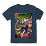 Denim Agymenők férfi rövid ujjú póló - Bazinga Comics