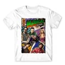 Fehér Agymenők férfi rövid ujjú póló - Bazinga Comics