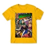Sárga Agymenők férfi rövid ujjú póló - Bazinga Comics