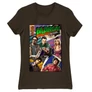 Barna Agymenők női rövid ujjú póló - Bazinga Comics