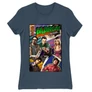 Denim Agymenők női rövid ujjú póló - Bazinga Comics