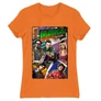 Narancs Agymenők női rövid ujjú póló - Bazinga Comics