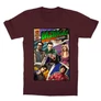 Bordó Agymenők gyerek rövid ujjú póló - Bazinga Comics