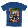 Királykék Agymenők gyerek rövid ujjú póló - Bazinga Comics