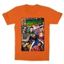 Narancs Agymenők gyerek rövid ujjú póló - Bazinga Comics