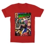 Piros Agymenők gyerek rövid ujjú póló - Bazinga Comics