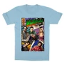 Világoskék Agymenők gyerek rövid ujjú póló - Bazinga Comics
