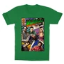 Zöld Agymenők gyerek rövid ujjú póló - Bazinga Comics