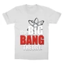 Fehér Agymenők gyerek rövid ujjú póló - The Big Bang Theory Logo