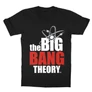 Fekete Agymenők gyerek rövid ujjú póló - The Big Bang Theory Logo