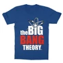 Királykék Agymenők gyerek rövid ujjú póló - The Big Bang Theory Logo