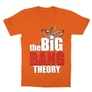 Narancs Agymenők gyerek rövid ujjú póló - The Big Bang Theory Logo