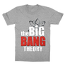 Kép 11/13 - Sportszürke Agymenők gyerek rövid ujjú póló - The Big Bang Theory Logo
