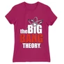Pink Agymenők női rövid ujjú póló - The Big Bang Theory Logo