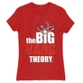 Kép 12/21 - Piros Agymenők női rövid ujjú póló - The Big Bang Theory Logo