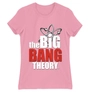 Kép 19/21 - Világos rózsaszín Agymenők női rövid ujjú póló - The Big Bang Theory Logo