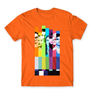 Kép 13/24 - Narancs Agymenők férfi rövid ujjú póló - The Big Bang Theory Colors