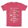 Pink Jóbarátok gyerek rövid ujjú póló - Úgy mint