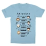 Világoskék Jóbarátok gyerek rövid ujjú póló - Úgy mint