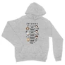 Sportszürke Jóbarátok unisex kapucnis pulóver - Úgy mint