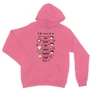 Világos rózsaszín Jóbarátok unisex kapucnis pulóver - Úgy mint